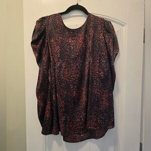 Torrid Satin Puff Top - 0X